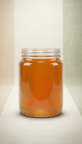Raw Wildflower Honey Glass Jar