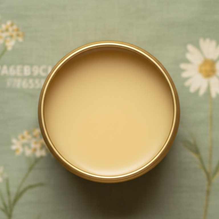 Natural Beeswax Herbal Balm Tin