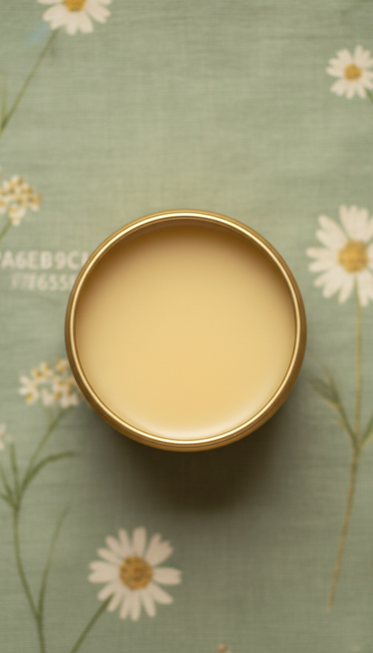 Natural Beeswax Herbal Balm Tin